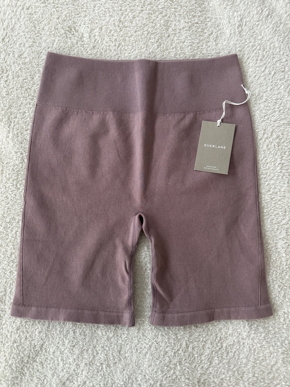 Everlane The Seamless Bike Short Light Purple Size XL/XXL NWT - Picture 5 of 10